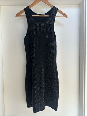 Sandro Black Studded Mini